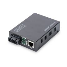 Digitus DN-82020-1 network converter 100 Mbit/s 1310 nm Multifunctional Black