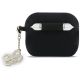2. Guess Silicone 4G Charm Case for AirPods Pro 3 - Black