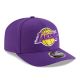 3. New Era 9SEVENTY Los Angeles Lakers NBA Team Purple Stretch Snapback Cap - 60755432