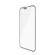 4. PanzerGlass E2E Microfracture Antibacterial Glass with Swarovsky Crystal Camera Cover for iPhone 13/13 Pro - With Black Frame