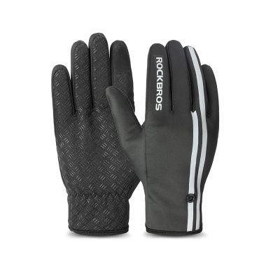 Rockbros winter cycling gloves S077-7 black M