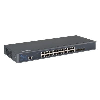 3. Extralink Switch Chiron 24x RJ45 1000Mb/s, 4x SFP+, L3, managed