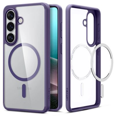 2. Spigen Ultra Hybrid Mag MagSafe Case for Samsung Galaxy S26 - Clear Purple