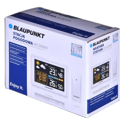 3. BLAUPUNKT Weather station with external sensor WS30WH