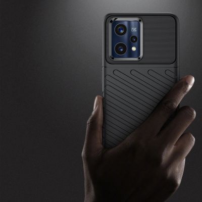 3. Thunder Case Flexible armored cover for Realme 9 Pro + (9 Pro Plus) black