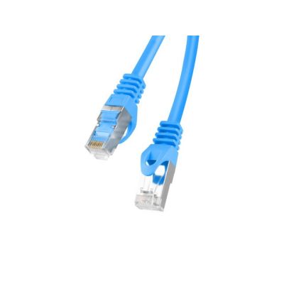 LANBERG CAT.6 FTP PATCH CABLE 0.25M BLUE FLUKE PASSED