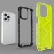 6. Honeycomb Case armor cover with TPU Bumper for iPhone 13 Pro blue