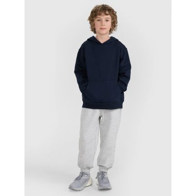 4. Boy's sweatshirt with hood, open, 4F 4FJRMM00TSWSM2482-31S