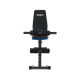 6. Inclined training bench with leg locks and rubber bands REBEL ACTIVE RBA-2003