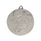 8. Silver medal - hockey - steel medal