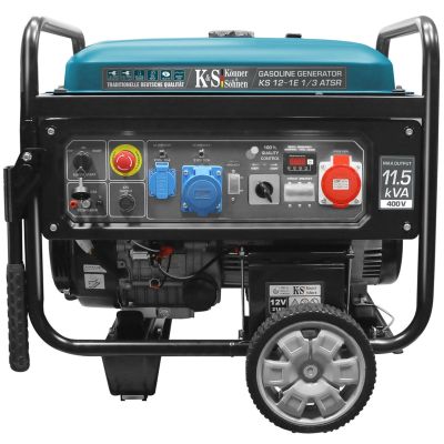 KS Gasoline generator KS 12-1E 1/3 ATSR 9.0kW 230/400V, electric start