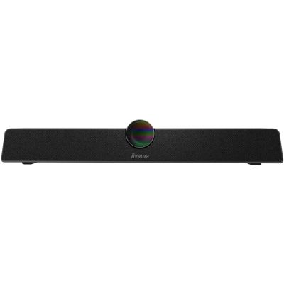 2. Iiyama UC CAM120ULB-1 Conference Panel (4K 12M/120° Camera, 6 Directional Microphones, 8W Speaker)