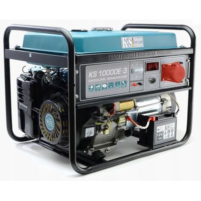 6. KÖNNER & SÖHNEN K&S KS 10000E-3 7.5kW 230/400V petrol generator