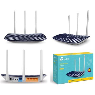 5. TP-Link Archer C20 AC750 V4.0 Wireless Router Fast Ethernet Dual-band (2.4 GHz/5 GHz) Navy Blue