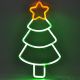 8. NEON LAMP FIGURE CHRISTMAS TREE