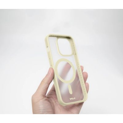 2. LAUT Huex Protect case with MagSafe for iPhone 14 Plus / 15 Plus - yellow