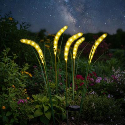 4. SOLAR GRASS LAMP 6 LED 75CM
