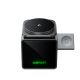 2. Acefast E34 22.5W 3-in-1 inductive charger with built-in cable for smartphone and smartwatch - gray