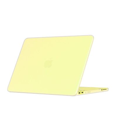 2. Tech-Protect SmartShell Case for MacBook Neo 13" 2026 - Transparent Matte