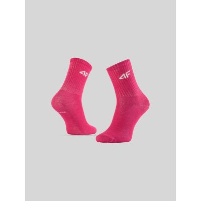 3. Girls’ Long Socks (4-Pack) 4F 4FJRAW26USOCF1010-91S