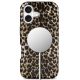 4. Tech-Protect Lamano MagSafe case for iPhone 17 - brown and beige