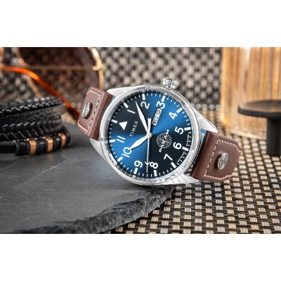 6. TIMEX X PAN AM® Waterbury Men's Watch TWG030100 + BOX
