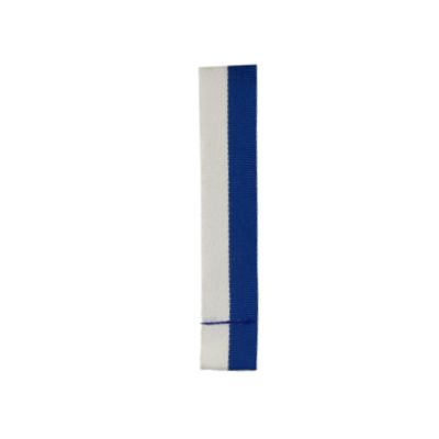Ribbon 20 mm – white-blue