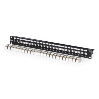 Digitus Modular Patch Panel, 24-Port, Equipped with 24x DN-93615