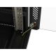 26. LANBERG FLOOR RACK CABINET 19" 24U 600X600 BLACK GLASS DOOR LCD (FLAT PACK) V2