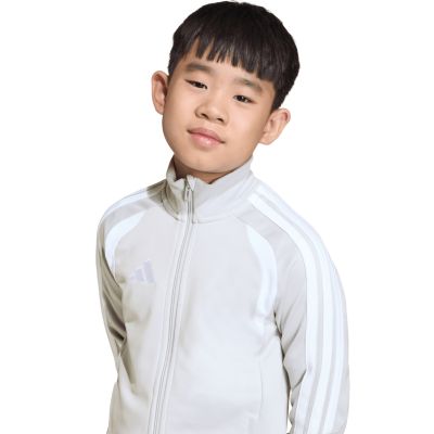 7. adidas Tiro 26 League Training Light Gray Kids' Sweatshirt JY7198