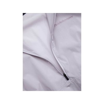 4. Women's PEAK PERFORMANCE W Half Zip Wind Jacket, gray