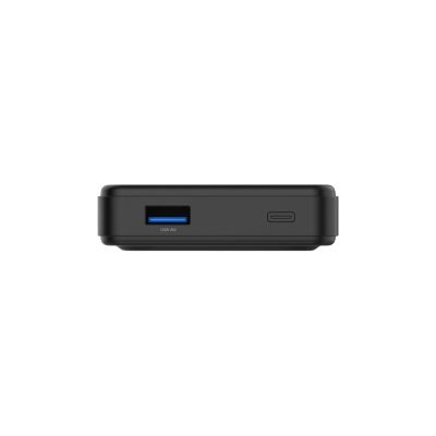 4. Powerbank Wozinsky WLWP-10KA0Y3S 22.5W PD Qi2 10000 mAh, with stand, 1x USB-A, 1x USB-C - black