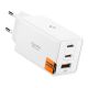 Spigen Essential EE673EU 3-port 67W wall charger - white