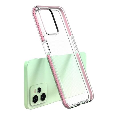 3. Spring Case case for Realme C35 silicone cover with frame black