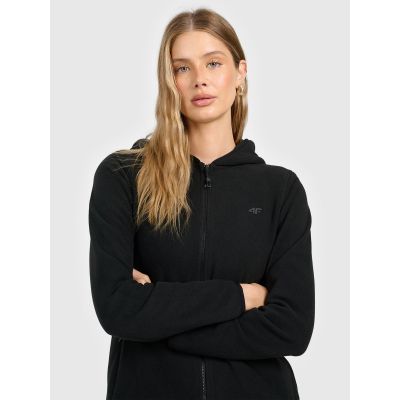 4. Women's slim fleece with hood 4F 4FRAW25TFLEF495-20S