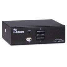 Inter-Tech AS-21HA HDMI KVM Switch Black