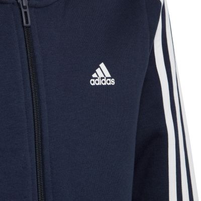 12. adidas Essentials 3-Stripes Fleece Full-Zip Hoodie Jr IC0600
