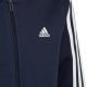 12. adidas Essentials 3-Stripes Fleece Full-Zip Hoodie Jr IC0600