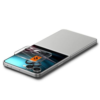 5. Spigen Optik Pro HD Glas.TR EZ Fit 2-pack Camera Protector for Samsung Galaxy Z Flip 7 - Black
