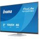5. iiyama ProLite T2752MSC-W1AG computer monitor 68.6 cm (27") 1920 x 1080 px Full HD LCD Touchscreen White