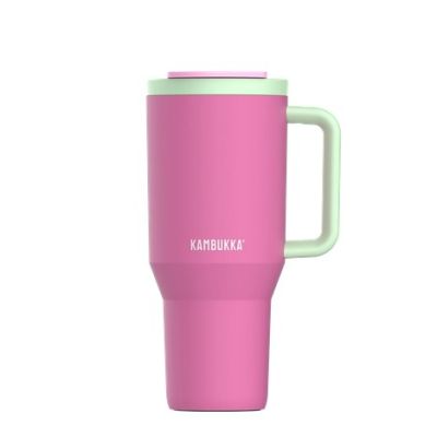 20. Kambukka Rio Tumbler 950ml Thermal Mug with Straw, Bubblegum Mint
