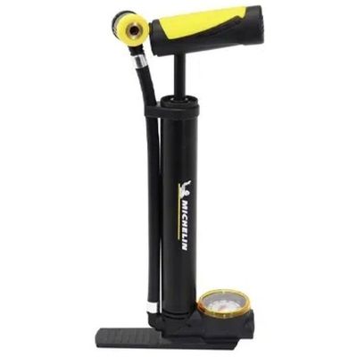 14. MINI BICYCLE PUMP WITH MANOMETER 2in1 ALU MICHELIN 8 bar (120PSI)