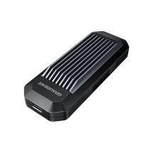 GRAUGEAR G-M202-AC-10G Hard Drive Enclosure SSD Case Black M.2