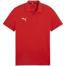 Puma Team Goal Casuals Polo Shirt Red 658605 01