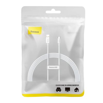 11. Baseus Superior Series USB-A - USB-C 100W Cable 1.5m - White