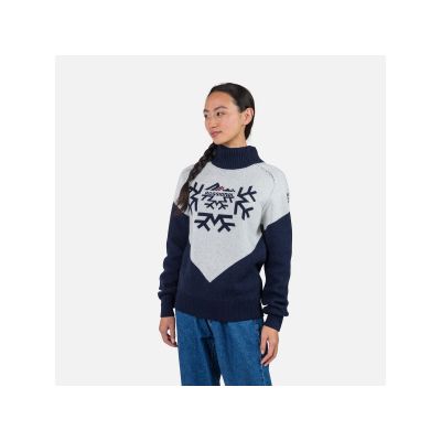 8. Rossignol W Cieloalto Tn Navy Blue Sweater