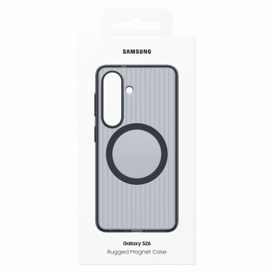 6. Samsung Rugged Magnet Case for Samsung Galaxy S26, MagSafe Compatible - Black