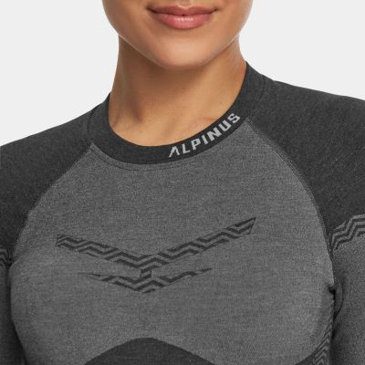 33. Alpinus Pro Miyabi Edition thermal shirt gray W GT43230