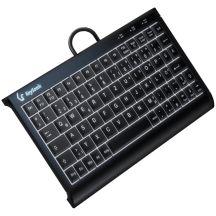 KeySonic KSK-3011ELC (DE) Keyboard Home USB QWERTZ German Black