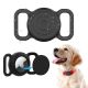 2. AirTag silicone waterproof case for dog or cat collar - black